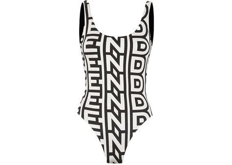 fendi reversible logo one-piece swimsuit|fendi swimsuit.